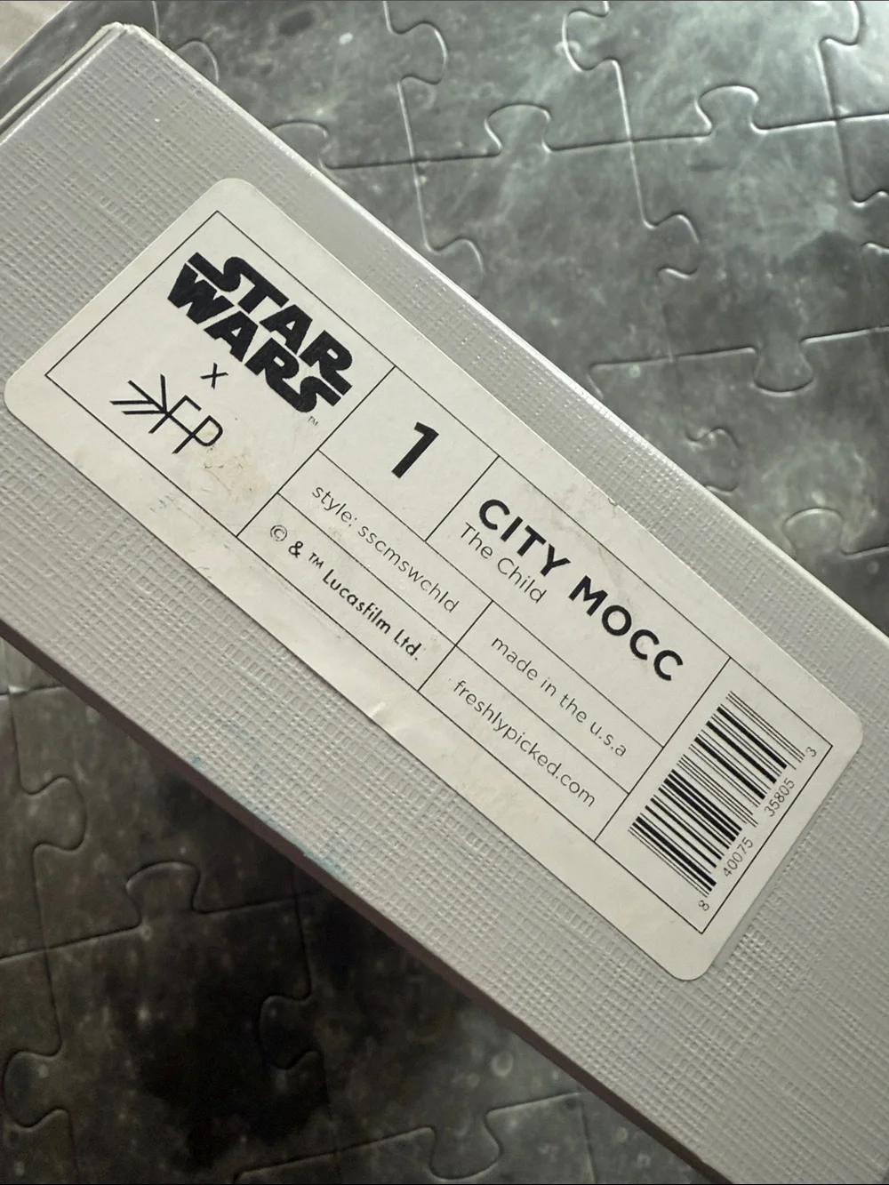 Freshly Picked‎ Star Wars The Mandalorian The Child Infant Moccasins